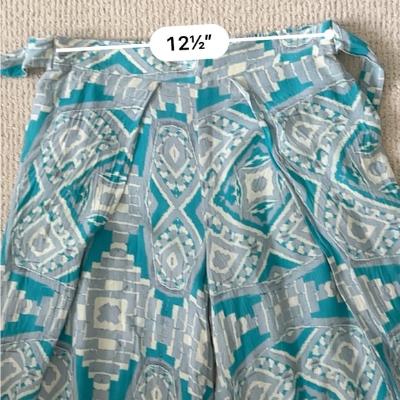 Johnny Was Dandridge Wrap Beach Pants - Picture 8 of 9